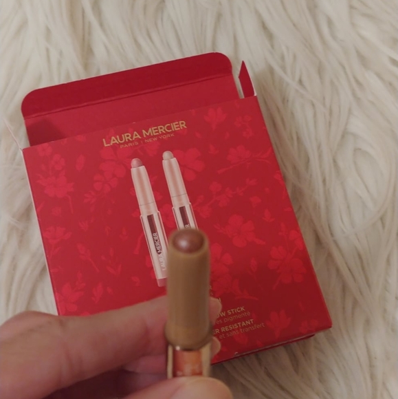 💖FIRM! NWT LAURA MERCIER MINI ROSEGLOW CAVIAR STICK DUO (LIMITED EDITION) - Picture 11 of 13